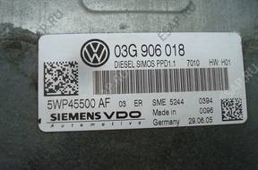 VW PASSAT B6 2.0 TDI BKP БЛОК УПРАВЛЕНИЯ 03G906018