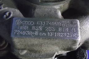 VW PASSAT B6 2.0 TDI BKP ТУРБОКОМПРЕССОР 03G253014H