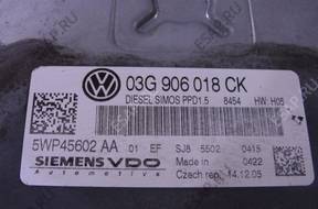 VW PASSAT B6 2.0 TDI БЛОК УПРАВЛЕНИЯ 03G906018CK