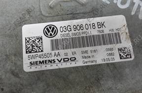VW PASSAT B6 2.0 TDI БЛОК УПРАВЛЕНИЯ ДВИГАТЕЛЕМ 03G906018BK