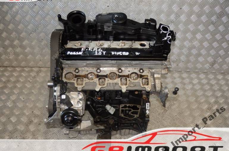 VW PASSAT B6 2.0 TDI CBD 110 двигатель тестированный + насос