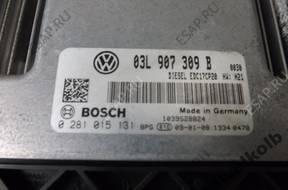 VW PASSAT B6 2.0 TDI CBD CBDC БЛОК УПРАВЛЕНИЯ ДВИГАТЕЛЕМ