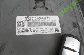 VW PASSAT B6 2.0 TDI start БЛОК УПРАВЛЕНИЯ КОМПЛЕКТ