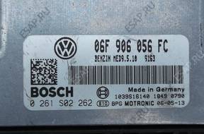 vw passat b6 2007 год БЛОК УПРАВЛЕНИЯ 06F906056FC 0261S02262