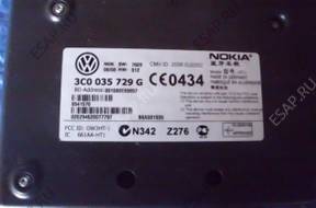 VW PASSAT B6 2009 год. БЛОК УПРАВЛЕНИЯ МОДУЛЬ ТЕЛЕФОНА NOKIA