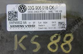 VW PASSAT B6 БЛОК УПРАВЛЕНИЯ ДВИГАТЕЛЕМ 03g906018ck 2.0 tdi