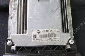 VW PASSAT B6 БЛОК УПРАВЛЕНИЯ ДВИГАТЕЛЕМ 2.0 TDI 03L907309