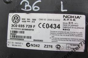 VW PASSAT B6 МОДУЛЬ TELEFONU BLUETOOTH 3C0035729F