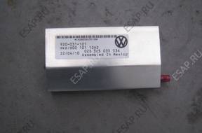 VW PASSAT B7 B6 УСИЛИТЕЛЬ АНТЕНЫ 3C8035534