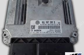 VW PASSAT B7 CC БЛОК УПРАВЛЕНИЯ ДВИГАТЕЛЕМ 2.0 T 06J907309B