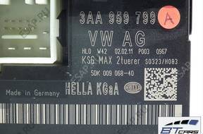 VW PASSAT B7 МОДУЛЬ БЛОК УПРАВЛЕНИЯ KESSY 3AA 959 799 A