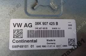 VW PASSAT B8 1,8 TFSI БЛОК УПРАВЛЕНИЯ ДВИГАТЕЛЕМ 06K907425B