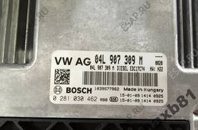 VW PASSAT B8 БЛОК УПРАВЛЕНИЯ ДВИГАТЕЛЕМ 2.0TDI 04L907309M