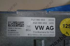 VW PASSAT B8 KAMER PRZD LANE ASSIST 3Q0980653