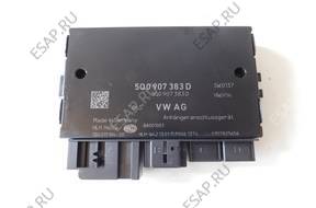 VW PASSAT B8 МОДУЛЬ БЛОК УПРАВЛЕНИЯ ФАРКОПА 5Q0907383D
