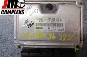 VW PASSAT БЛОК УПРАВЛЕНИЯ 0281010944   038906019GL