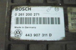 VW PASSAT БЛОК УПРАВЛЕНИЯ ДВИГАТЕЛЕМ 0261200271 443907311D