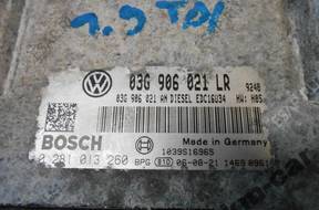 VW PASSAT БЛОК УПРАВЛЕНИЯ ПАНЕЛЬ ПРИБОРОВ КЛЮЧ 03G906021LR