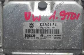 VW Passat Golf 1.9TDi БЛОК УПРАВЛЕНИЯ ДВИГАТЕЛЕМ 038906012CL