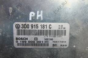 VW Phaeton 3D0915181C БЛОК УПРАВЛЕНИЯ МОДУЛЬ akumulatora