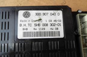 VW PHAETON БЛОК УПРАВЛЕНИЯ КЛИМАТКОНТРОЛЯ 3D0907040D