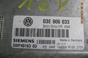 VW POLO 02-  6Q0 1.2 12V БЛОК УПРАВЛЕНИЯ 03E906033