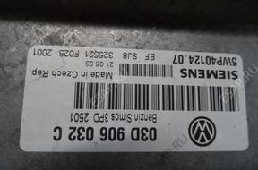 VW POLO  1.2 БЛОК УПРАВЛЕНИЯ ДВИГАТЕЛЕМ 6Q0 03D906032C