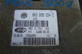 VW polo 1.4 MPI БЛОК УПРАВЛЕНИЯ 6KO906034E