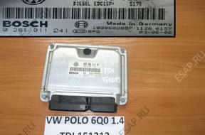 VW POLO 1.4 TDI БЛОК УПРАВЛЕНИЯ ДВИГАТЕЛЕМ 045906019BF