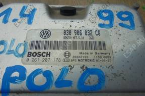 VW polo 1999 год 1.4 БЛОК УПРАВЛЕНИЯ 030 906 032 CG