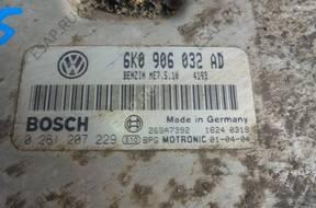 VW polo 1999 год 1.4 MPI 6K0 906 032 AD БЛОК УПРАВЛЕНИЯ