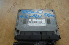 VW polo 2006 год 1.2-12V БЛОК УПРАВЛЕНИЯ ДВИГАТЕЛЕМ SIEMENS