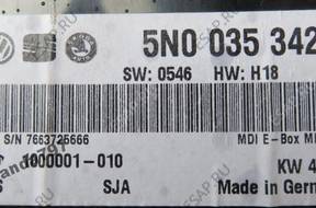 VW Polo 6 год, 6 год,0 БЛОК УПРАВЛЕНИЯ INTERFACE MDI 5N0035342F