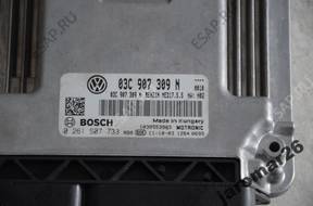 VW POLO 6 год, GTI CAV БЛОК УПРАВЛЕНИЯ ДВИГАТЕЛЕМ 03C907309N