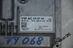VW POLO 6C 1.4 TDI БЛОК УПРАВЛЕНИЯ ДВИГАТЕЛЕМ 04B907445