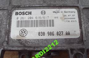 VW POLO 6N 1.4i AEX БЛОК УПРАВЛЕНИЯ 030906027AA