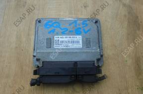 VW polo 6Q 1.2 БЛОК УПРАВЛЕНИЯ 03D 906 023 B