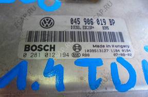 VW polo 6Q 1.4 TDI БЛОК УПРАВЛЕНИЯ 045906019BP