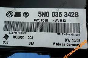 VW POLO 6r0 БЛОК УПРАВЛЕНИЯ interfejsu  5N0035342B