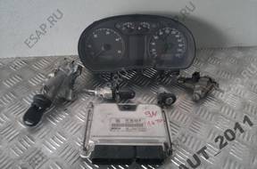 VW POLO 9N 02-05 год, 1.4 TDI БЛОК УПРАВЛЕНИЯ ЗАМОК ЗАЖИГАНИЯ ИММОБИЛАЙЗЕР