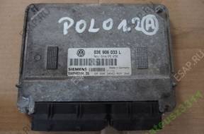 VW POLO 9N БЛОК УПРАВЛЕНИЯ 03E906033L
