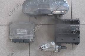 VW POLO 9N БЛОК УПРАВЛЕНИЯ КОМПЛЕКТ  1,2 6V