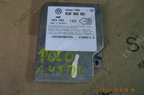 VW POLO AUDI SEAT СЕНСОР ПОДУШЕК AIRBAG 6Q0909601