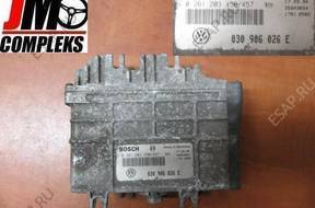 VW POLO БЛОК УПРАВЛЕНИЯ 030906026E 0261203456