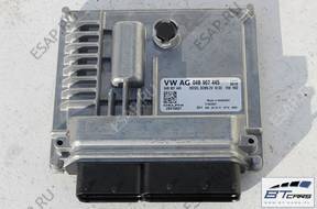 VW POLO БЛОК УПРАВЛЕНИЯ ДВИГАТЕЛЕМ ДИЗЕЛЬ 04B 907 445 // 6 год,