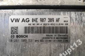 VW POLO БЛОК УПРАВЛЕНИЯ МОДУЛЬ ДВИГАТЕЛЯ 04E907309AF