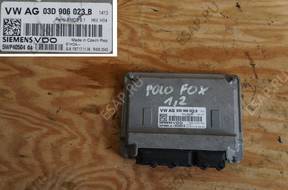 VW POLO FOX 1,2  БЛОК УПРАВЛЕНИЯ 03D906023B 5WP40504