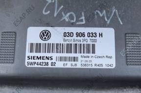 VW POLO FOX 1.2 6V БЛОК УПРАВЛЕНИЯ SIEMENS 5WP44238