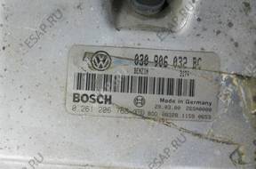 VW POLO III FL 1.0MPI БЛОК УПРАВЛЕНИЯ КОМПЛЕКТ 030906032BC