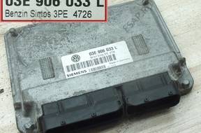 VW Polo IV 1.2 12V БЛОК УПРАВЛЕНИЯ ДВИГАТЕЛЕМ 03E906033L